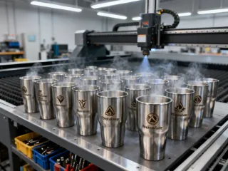 Tumbler and drinkware personalization