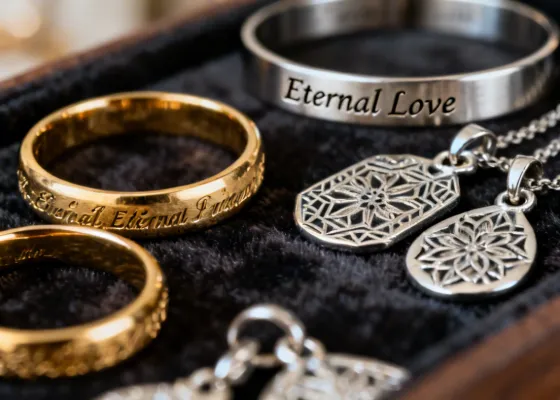 Precision jewelry engraving with xTool F1 fiber laser